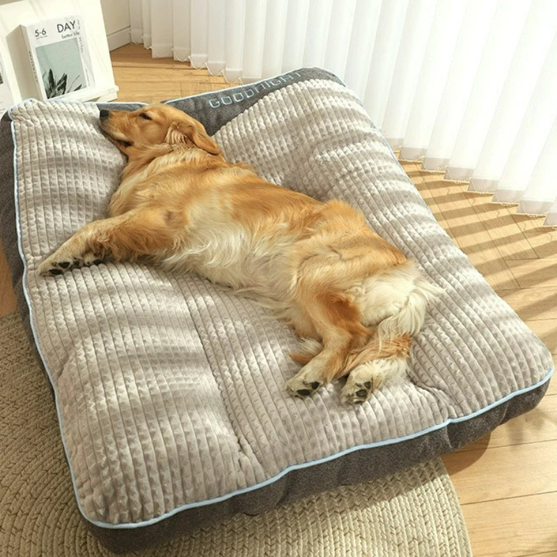 Winter Dogs Cats Bed Mat Large Dog Mat Warm Pet Nest Kennel for Small Medium Large Puppy Kitten Plus Size Sleeping Mattress